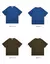 Novo verão masculino t camisa moda sólida básico solto hip hop manga curta ca - loja online