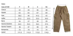 231048 Calça Cargo Frame Blunt na internet