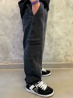Calça Cargo Jeans MJ