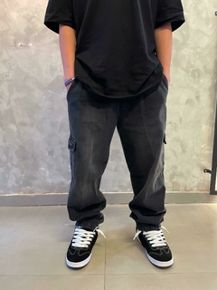 Calça Cargo Jeans MJ na internet