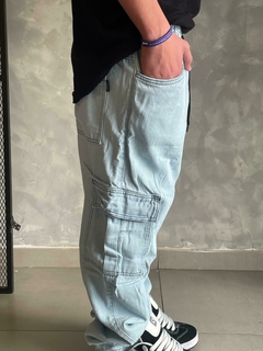 C046 Calça Cargo Cristal Trip Side - comprar online