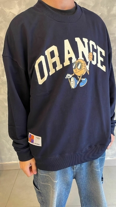 25205112 Mol. Careca Over College Orange Marinho - comprar online