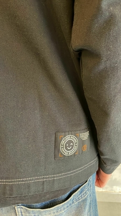 25206103 Jaqueta Work Black Orange - loja online
