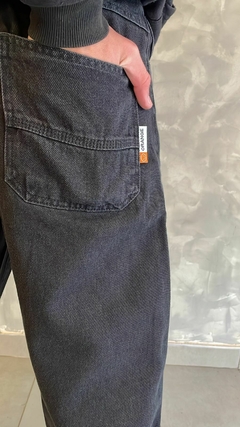 25209109 Calça Over Denim Orange - loja online
