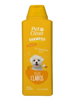 Shampoo Pet Clean Pelos Claros 700ml na internet