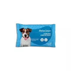 Toalhas Umedecidas Com Aloe Vera Pet Clean - TMB51985982482