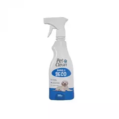 Banho a Seco Spray 500ml Pet Clean para cães e gatos - TMB51985982482