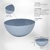 Kit Tigelas Bowl 500ml Linha Colors Plástico Atóxico - comprar online