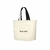 KIT ECOBAG DE LONA 240G 46X40X10CM NATURAL ALÇA PRETA - comprar online