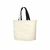 ECOBAG DE LONA 240G 46X40X10CM NATURAL COM PRETO - comprar online