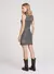 Vestido Justo Metal Shine John John Feminino