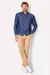 CAMISA CONT AE EASY OXFORD DENIM ML - RESERVA - comprar online