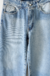 250060 - Pantalon Rita new baggy azul localizado - Lumavi Denim