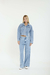 24031T - Wide Lina con tachas celeste localizado - comprar online