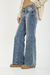 240030 - Flor Wide tiro bajo azul oxido - Lumavi Denim