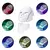 7 cores led máscara facial com pescoço led luz fóton máscara rejuvenesciment na internet