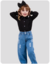 CALÇA JEANS INFANTIL COM BRILHO na internet