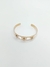 Bracelete Flor Cor Dourada - comprar online