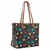 Bolsa de Ombro Betty Boop Semax Preta com Desenhos Coloridos - comprar online
