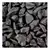 Pedras Ornamentais Seixo Preto Medio 9,5kg.