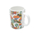 Mini Caneca Porcelana Mini Logos Liga Da Justiça Urban