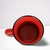 Caneca Zaro Café Vermelha com borda preta 200ml - comprar online