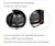 Cafetera whitenblack 1.25 lts WBACWB01 - ELECTROWHITE