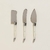 Set X3 Cuchillos para queso Praga blanco - comprar online
