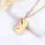 Colar Feminino com Pingente de Carta - comprar online