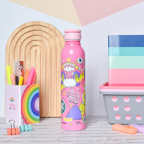 BOTELLA ALUMINIO CHILL 500ML - comprar online