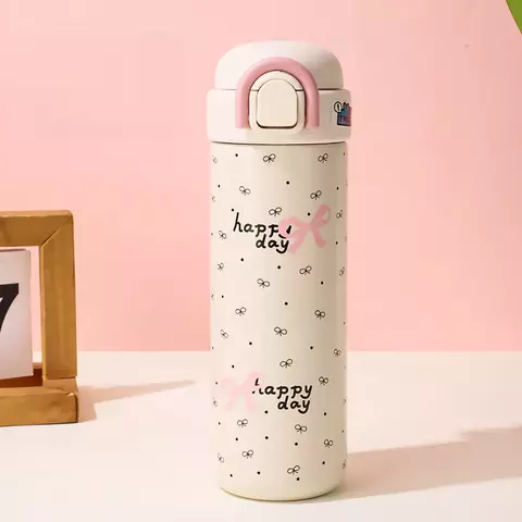 BOTELLA T-BOX BLANCA Y ROSA - comprar online