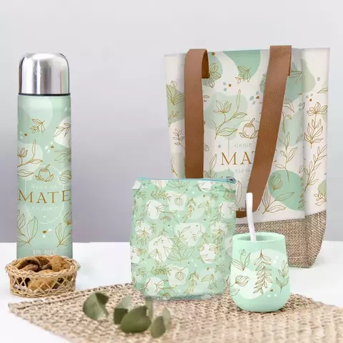 KIT DE MATE COMPLETO - VERDE - comprar online