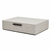 CAIXA DECORATIVA EM LINHO OFF WHITE - 28cm