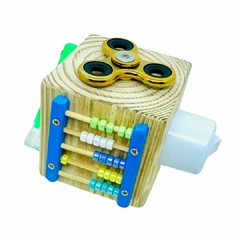 Cubo Sensorial de Atividades com Sacolinha - comprar online