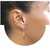Brinco De Ouro 18k Gota Trabalhada - itGold Joias 