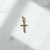 18k Gold Toothpick Cross Pendant P - buy online
