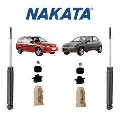 AMORTECEDOR NAKATA TRASEIRO DIREITO E ESQUERDO + KIT 1LINHA CHEVROLET CELTA / CORSA - comprar online
