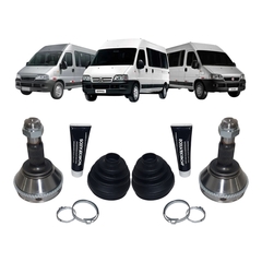 PAR JUNTA HOMOCINETICA FIXA AXIOS DIANTEIRA DIREITA E ESQUERDA CITROEN JUMPER / PEUGEOT BOXER / FIAT DUCATO
