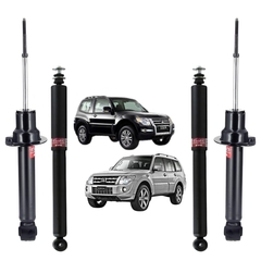 AMORTECEDOR DIANTEIRO + TRASEIRO KAYABA ESQUERDO E DIREITO MITSUBISHI PAJERO