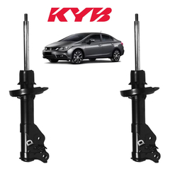 AMORTECEDOR KAYABA DIANTEIRO DIREITO E ESQUERDO HONDA CIVIC 2007 A 2011 - comprar online