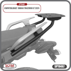 SUPORTE PARA BAÚ SUPERIOR SCAM YAMAHA TRACER 900 GT 2020 A 2024 - comprar online