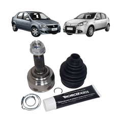 JUNTA HOMOCINETICA FIXA AXIOS DIANTEIRA ESQUERDA RENAULT LOGAN / SANDERO