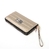 Billetera Breathe Puffer Metalizada con Cierre, Porta Tarjetas y Monedero (19x10 cm) en internet