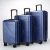 Set de Valijas Rígidas x3 (20", 24", 28") de Policarbonato - Diseño Liso con Ruedas 360° y Candado - tienda online