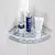 Esquinero Organizador Para Baño De Aluminio - Cantares Productos