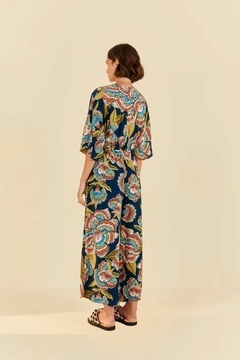 Macacão Nó Estampado Floral Espectro FARM 310813 - loja online