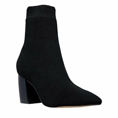 Bota Meia Salto Alto Bloco Knit Carrano na internet