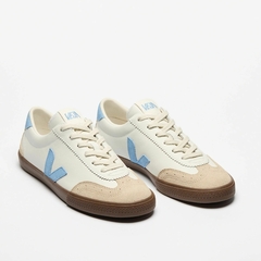 Tênis Veja Volley Leather White Aqua na internet