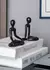 Imagem do 1pc estátuas de pensador de plástico abstrato mini personagens estatuetas casa