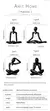 Imagem do 1pc estátuas de pensador de plástico abstrato mini personagens estatuetas casa